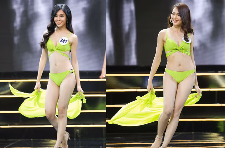 Với bản phối mới, S.T mang thiên đường nhiệt đới đầy tươi vui lên sân khấu, giúp thí sinh thêm phần tự tin và uyển chuyển catwalk, nhún nhẩy theo điệu nhạc.