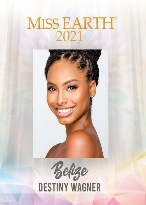 Destiny Wagner đến từ Belize cũng gây ấn tượng với các chuyên gia sắc đẹp của Missosology. Thí sinh này năm nay 25 tuổi, là một doanh nhân. Ảnh: Miss Earth
