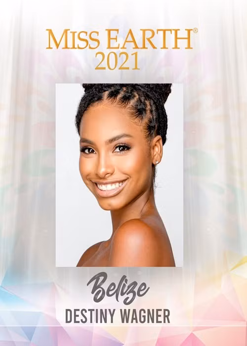 Destiny Wagner đến từ Belize cũng gây ấn tượng với các chuyên gia sắc đẹp của Missosology. Thí sinh này năm nay 25 tuổi, là một doanh nhân. Ảnh: Miss Earth