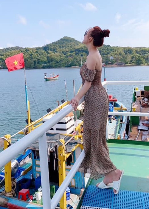 "Điều đó khiến bản thân tôi vô cùng lo lắng và sợ hãi. Tôi tin rằng chỉ có luật pháp mới có thể bảo vệ tôi", cô nói. Ảnh: FB Vy Oanh