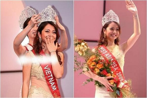 Mới đây, những hình ảnh đăng quang Hoa hậu Châu Á tại Mỹ 2006 của Jennifer Phạm bất ngờ được một vài diễn đàn sắc đẹp chia sẻ lại. Nàng Hậu đội lên đầu vương miện danh giá khi mới 21 tuổi.