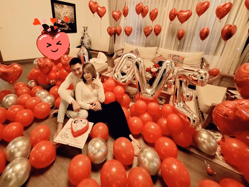 Vo chong Manh Truong - Lan Phuong ky niem 13 nam ngay cuoi