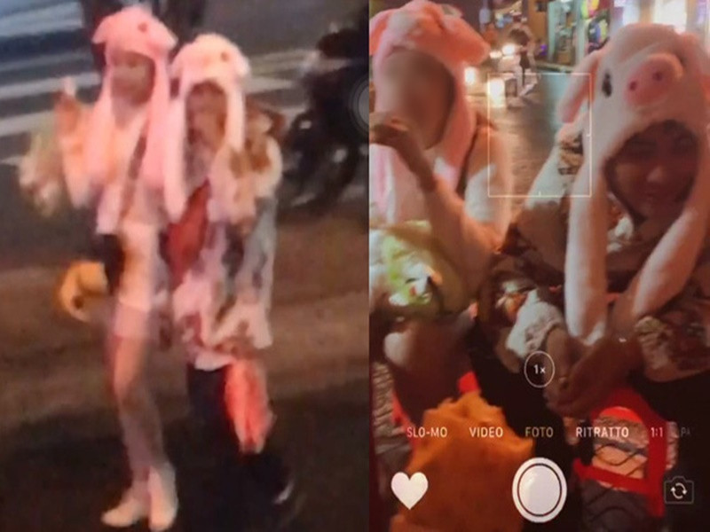 Hoài Lâm ly hôn Bảo Ngọc vào tháng 5/2020. Tháng 10/2020, cư dân mạng đặt nghi vấn Hoài Lâm có bạn gái mới. Tin đồn xuất phát từ việc Hoài Lâm và một cô gái lạ mặt đội mũ đôi, khoác vai khi đi dạo và ngồi ăn cùng nhau. Ngoài ra, Hoài Lâm còn được cho là xuất hiện trong livestream của cô gái và giới thiệu người này là bạn gái khi mẹ của nam ca sĩ gọi điện thoại. Ảnh: Vietnamnet