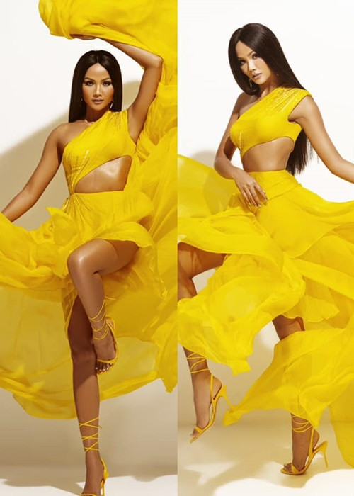 Hoa hậu H’hen Niê là gương mặt được săn đón tại các sự kiện, sàn diễn thời trang. Ngoài ra, cô còn được yêu mến nhờ hình ảnh sạch scandal, ghi điểm bởi các hoạt động từ thiện, mang tính chất cộng đồng. Ảnh: FB H'hen Niê