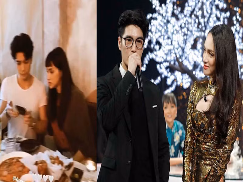 Hương Giang từng vướng tin đồn tình cảm với Huy Trần và Philip Thinroj. Huy Trần được Hương Giang chọn hẹn hò trong chương trình "Người ấy là ai". Tuy nhiên, thời điểm đó, anh đã có người yêu là Thảo Nhi. Sau khi chia tay Thảo Nhi, Huy Trần bị nghi là bạn trai giấu mặt của Hương Giang. Trước nghi vấn hẹn hò Hương Giang, Huy Trần không lên tiếng. Hiện tại, Huy Trần yêu Ngô Thanh Vân. Ảnh: Yan