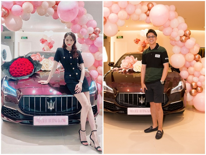 Nhiều người cho rằng Matt Liu là mẫu bạn trai soái ca còn bởi anh hết mực chiều chuộng Hương Giang. Từng có tin đồn Matt Liu tặng Hương Giang xe hơi 8 tỷ. Ảnh: Đất Việt