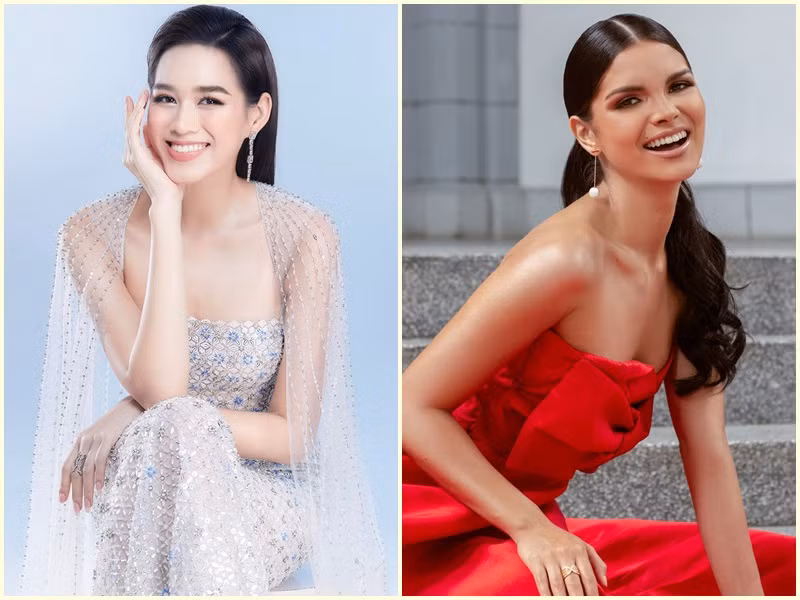 Soi loat doi thu dang gom cua Do Thi Ha o Miss World 2021