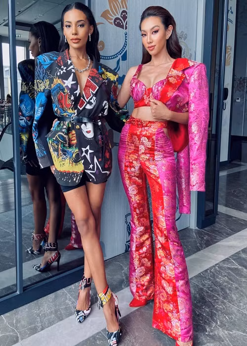 Thùy Tiên gợi cảm nhưng không kém phần thanh lịch. Ảnh: FB Thùy Tiên