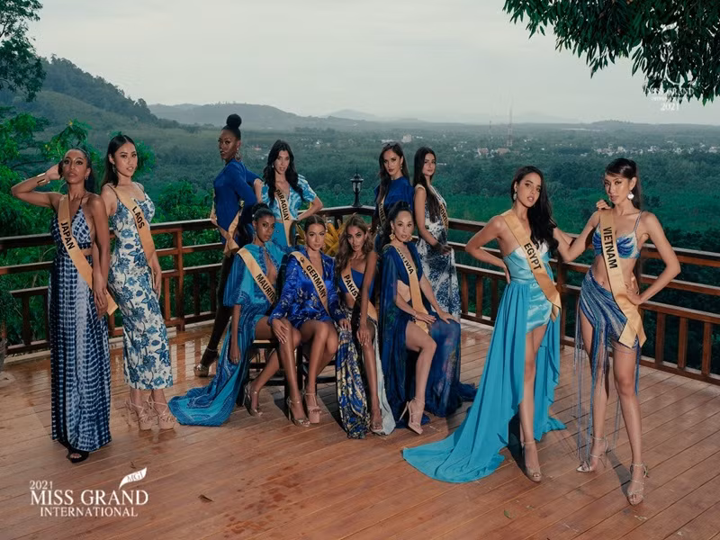 Hình ảnh Thùy Tiên vẫn phủ sóng khá dày trên fanpage cuộc thi. Ảnh: Miss Grand International