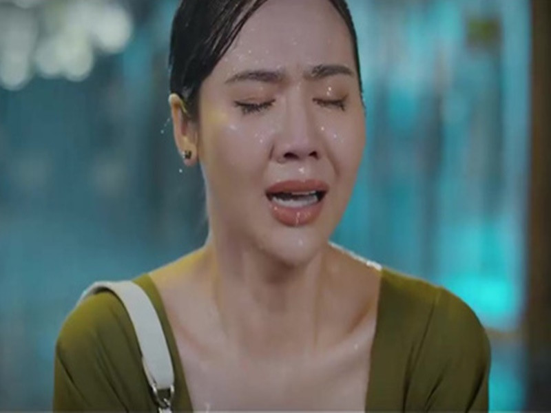 Huyền Lizzie đóng nữ chính trong “Thương ngày nắng về”. Ảnh: VTV