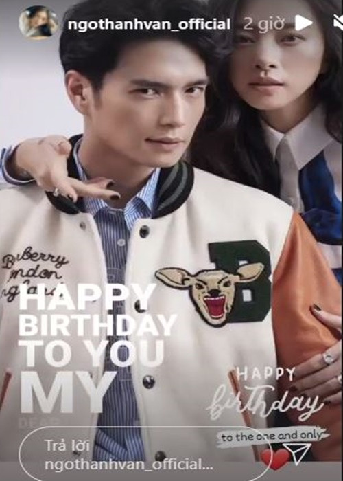 Ngo Thanh Van noi loi mat ngot mung sinh nhat tinh tre