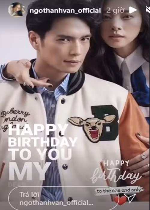 Ngô Thanh Vân nói lời mật ngọt mừng sinh nhật tình trẻ Ngo Thanh Van noi loi mat ngot mung sinh nhat tinh tre