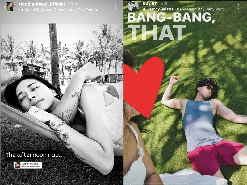 Cặp đôi “chị em” thường bày tỏ tình cảm "ẩn hiện" dành cho nhau. Ảnh: Yan