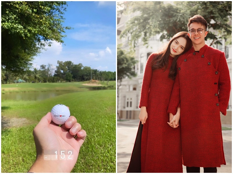 Tuy nhiên, Matt Liu lại ngầm thể hiện mối quan hệ với Hương Giang. Anh khoe quả bóng in chữ "Matt Hương Giang" hay để lại biểu tượng trái tim dưới bài đăng của bạn gái. Trước đó, Hương Giang và Matt Liu vướng tin đồn chia tay.