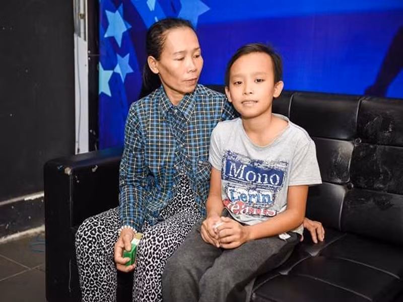 Gia đình Hồ Văn Cường từ Tiền Giang lên Sài Gòn sống sau khi Hồ Văn Cường trở nên nổi tiếng. Ảnh: VTC