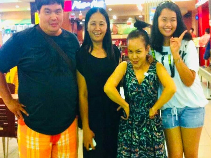 Việt Hương rất thân thiết với gia đình Hoàng Mập. Ảnh: FB Hoàng Mập