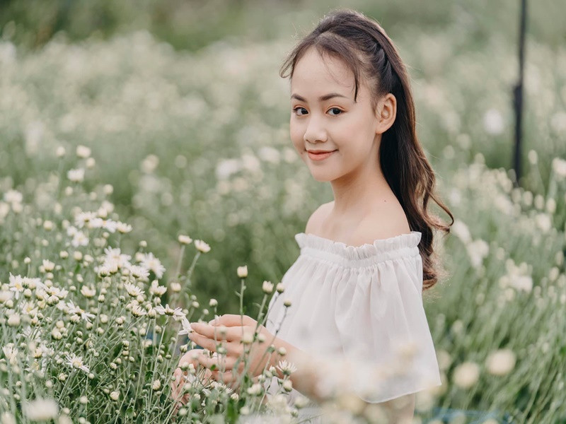 Hồng Nhung sinh năm 2009, quê ở Hòa Bình. Ảnh: Vietnamnet