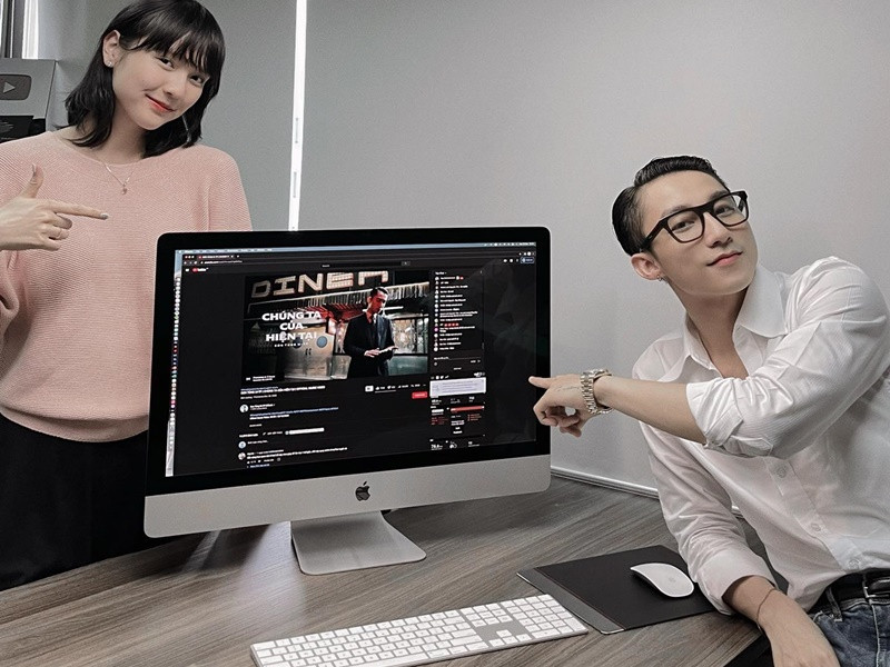 Trước ồn ào, Sơn Tùng M-TP lăng xê Hải Tú trong vai trò diễn viên qua MV “Chúng ta của hiện tại”. Ảnh: FB Sơn Tùng M-TP