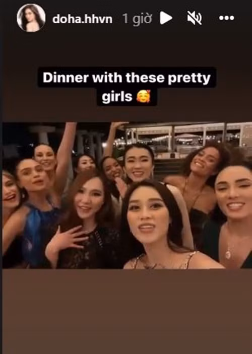 Mỗi khi đăng tải hình ảnh, chia sẻ clip, Đỗ Thị Hà sử dụng tiếng Anh. Ảnh: Instagram Đỗ Thị Hà