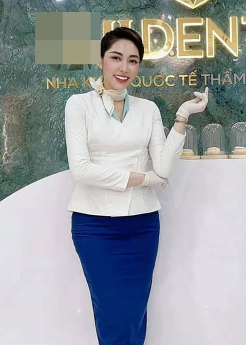 Gần đây, nàng hoa hậu chia sẻ thông tin làm giám đốc kinh doanh tại một phòng khám nha khoa. Ảnh: FB Thu Thảo