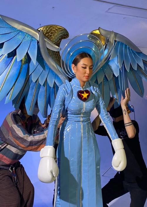 Hoa hậu Hòa bình Quốc tế 2021 đang dần đi đến chặng đường cuối cùng. Thùy Tiên cùng các thí sinh sẽ tham gia bán kết vào ngày 2/12 và chung kết vào ngày 4/12. Ảnh: FB Thùy Tiên