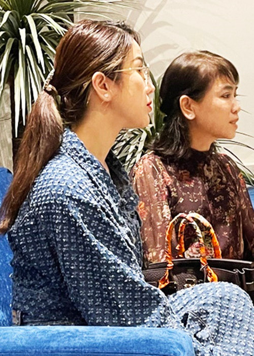 Phía mẹ chồng của Diệp Lâm Anh hết lòng bênh vực con dâu. Ảnh: Dân Việt