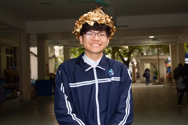 Nguyen Viet Thai san sang buoc vao tran chung ket nam Duong len dinh Olympia 21