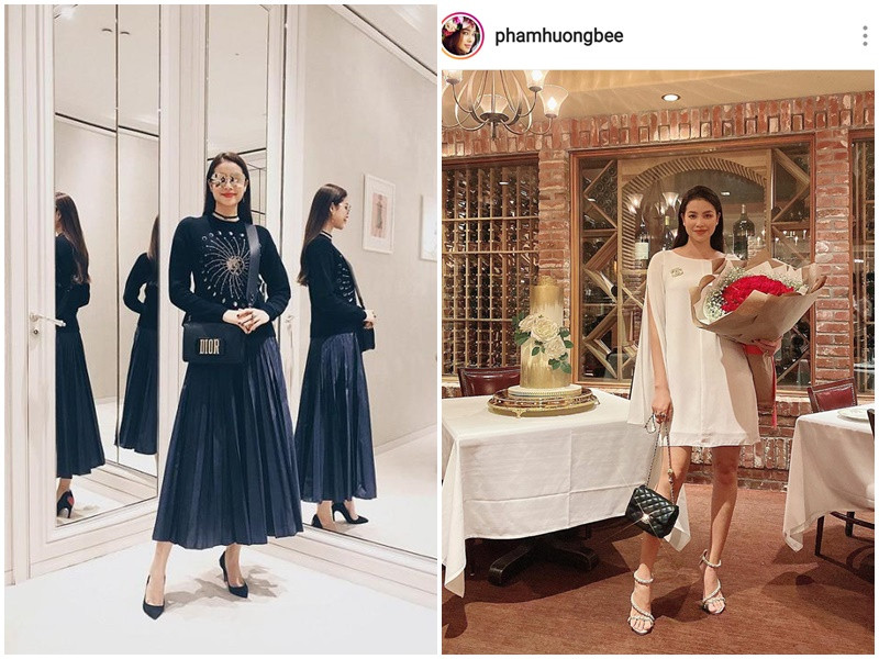 Phạm Hương giữ kín chuyện mang bầu, sinh con trong cả 2 lần. Ảnh: Instagram Phạm Hương