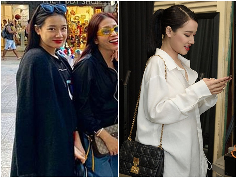 Bà xã của Trường Giang chỉ thừa nhận chuyện bầu bí sau một thời gian con gái chào đời. Ảnh: Zing