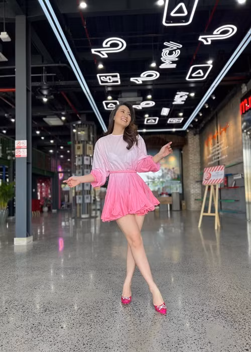 Mới đây, Diễm của "Mặt nạ gương" chia sẻ, cô đã giảm được 3 kg.