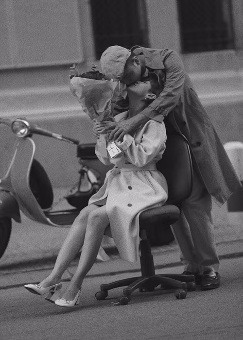 Cặp đôi nên duyên khi đóng chung phim “Bếp hát” năm 2013. Ảnh: Tran Hoai An