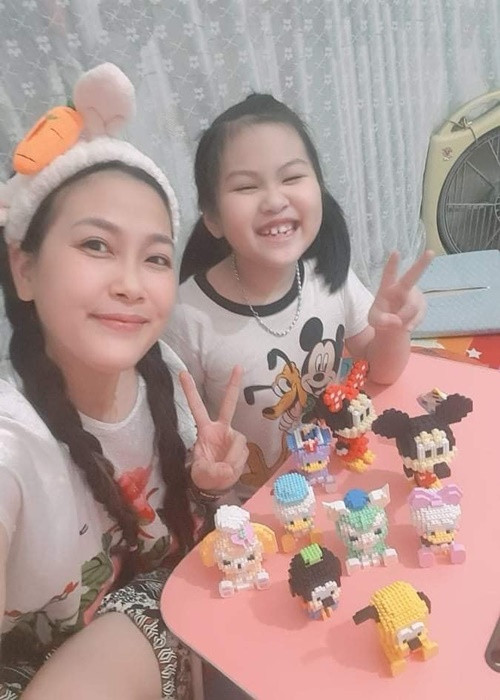 Con gái của Ngọc Dung năm nay 7 tuổi.