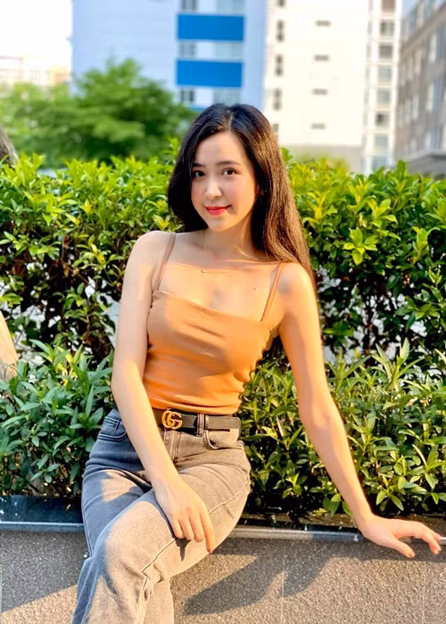 Kim Oanh sinh ra ở Huế và lớn lên ở Quảng Trị. Ảnh: FB Kim Oanh