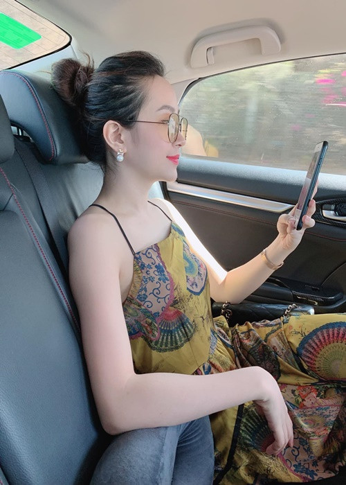 Kim Oanh chia sẻ trên Ngôi sao hồi tháng 8/2021, cô giảm được 4kg, còn 46 kg, vòng eo từ 65-66 cm xuống còn khoảng 60-61 cm. Ảnh: FB Kim Oanh