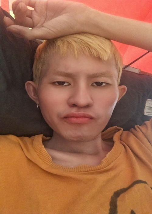 Tháng 10 vừa qua, Chí Thành chia sẻ bệnh tình và tự động viên bản thân. Ảnh: FB Chí Thành