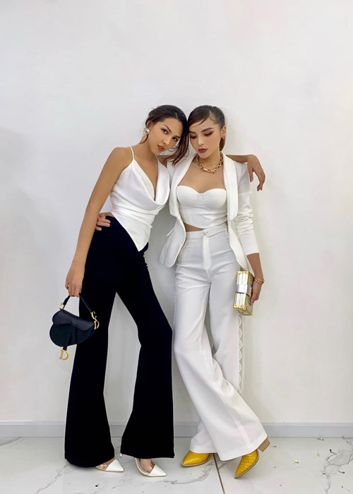 Kỳ Duyên và Minh Triệu có nhiều điểm tương đồng từ tính cách, suy nghĩ, hành động đến phong cách thời trang. Ảnh: FB Kỳ Duyên - Minh Triệu