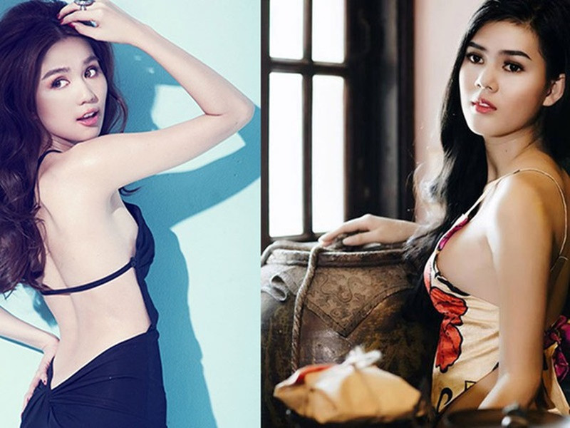 Lê Ngọc Trinh hao hao giống "nữ hoàng nội y" không chỉ gương mặt mà còn ở thân hình nuột nà cũng như phong cách thời trang gợi cảm. Ảnh: Khám phá