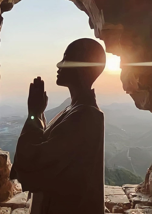 Vì vẫn là một cư sĩ thuần thành chứ không thọ giới xuất gia, Ngọc Trinh đang nuôi lại tóc. Ảnh: FB Lê Ngọc Trinh