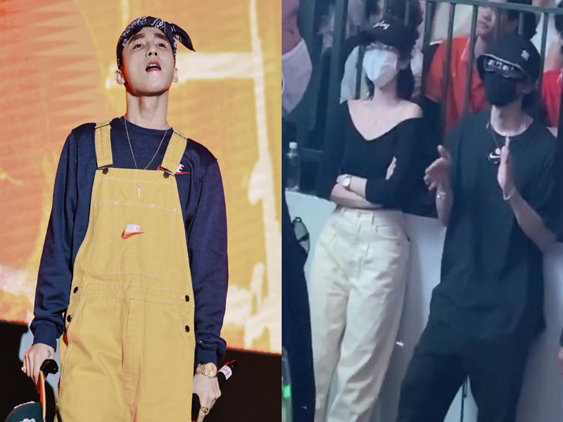 Hải Tú từng lặng thầm theo dõi Sơn Tùng M-TP biểu diễn. Ảnh: Yeah1