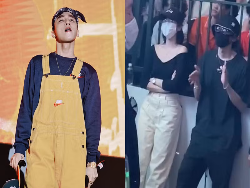 Hải Tú từng lặng thầm theo dõi Sơn Tùng M-TP biểu diễn. Ảnh: Yeah1