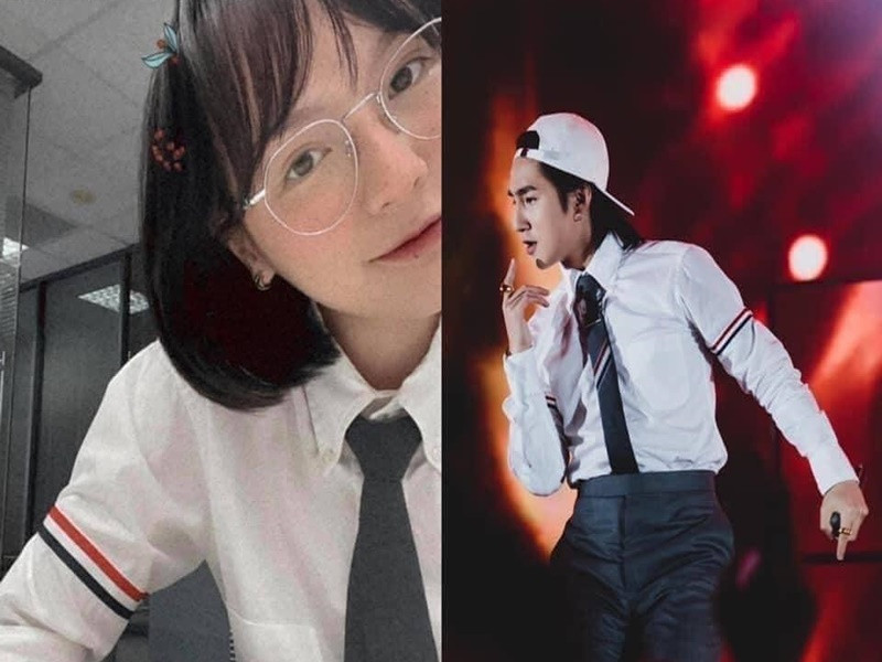 Hải Tú bị nghi là bạn gái của Sơn Tùng M-TP từ tháng 1/2021 sau khi cô và nam ca sĩ liên tục lộ bằng chứng là một cặp như mặc đồ, đeo phụ kiện đôi. Ảnh: Vietnamnet