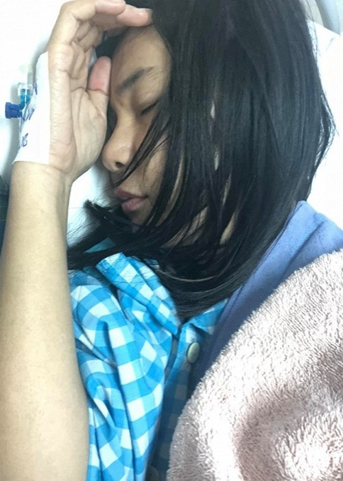 Năm 2019, Cát Phượng cũng nhập viện vì bệnh tiền đình tái phát.