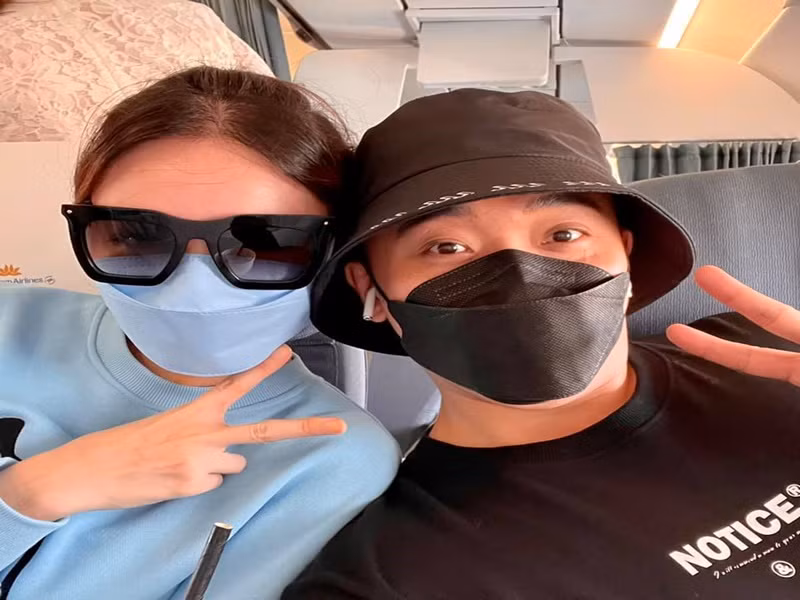 Trấn Thành và Hari Won đi du lịch cách đây ít ngày để hâm nóng tình cảm.