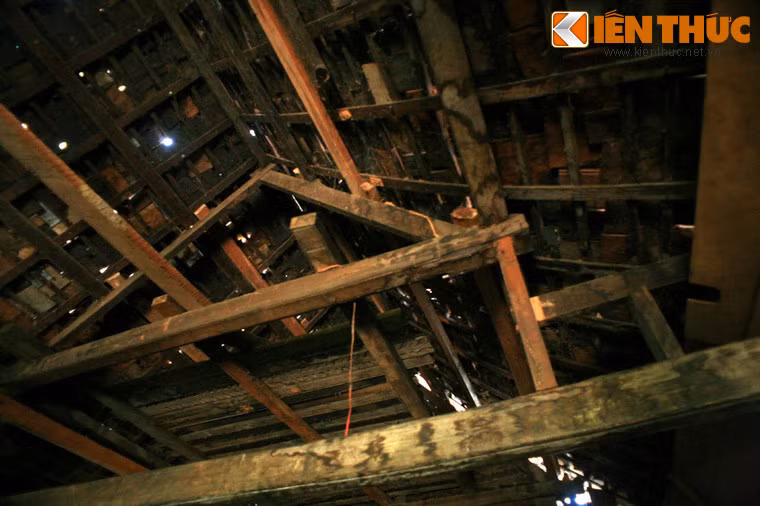 Những cấu trúc còn lại của ngôi nhà vẫn được giữ gìn nguyên vẹn như thuở ban đầu.