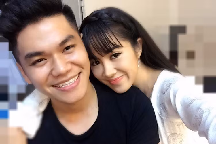 Sau khi chia tay Quý Bình, diễn viên Lê Phương đã hẹn hò với nam ca sĩ kém cô 9 tuổi tên Phạm Trung Kiên. Anh hiện đang công tác tại Đoàn nghệ thuật quân khu 7. (Ảnh: Facebook nhân vật) 