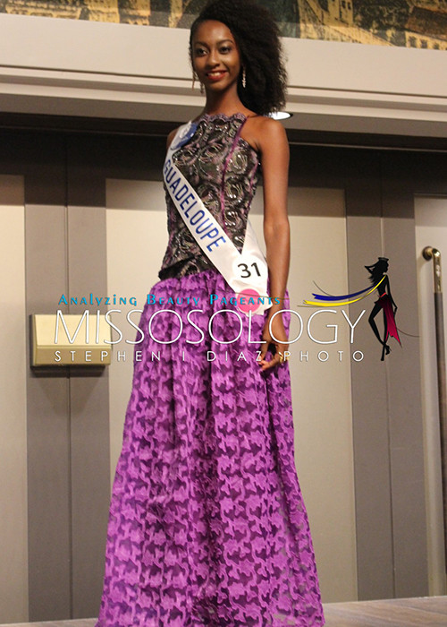 Vị trí thứ 9 thuộc về thí sinh đến từ Guadeloupe Presile Adolphe. Cô được đánh giá trưởng thành và chuyên nghiệp hơn so với lứa tuổi 19. Presile cũng rất tự tin và sở hữu thân hình vô cùng quyến rũ. (Ảnh: Missosology) 