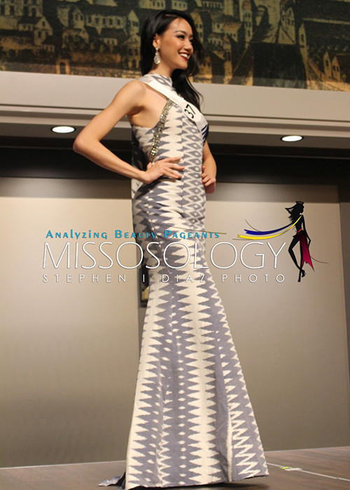 Đại diện đến từ Indonesia Felicia Hwang được dự đoán về thứ 2 trong cuộc thi Hoa hậu Quốc tế 2016. Cô ghi điểm với vẻ ngoài xinh đẹp, sự tự tin và sẵn sàng giành chiến thắng tại cuộc thi. (Ảnh: Missosology) 