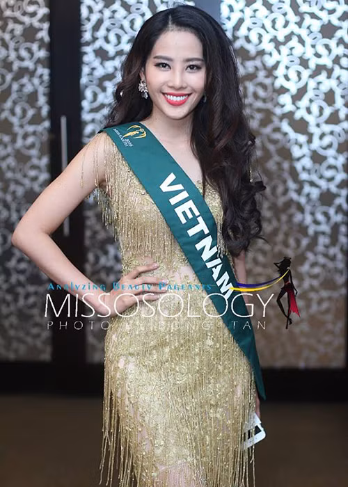 Trang Missosology đánh giá Nam Em có thể tạo sự bất ngờ lớn trong vòng chung kết cuộc thi Hoa hậu Trái đất 2016. (Ảnh: Missosology)