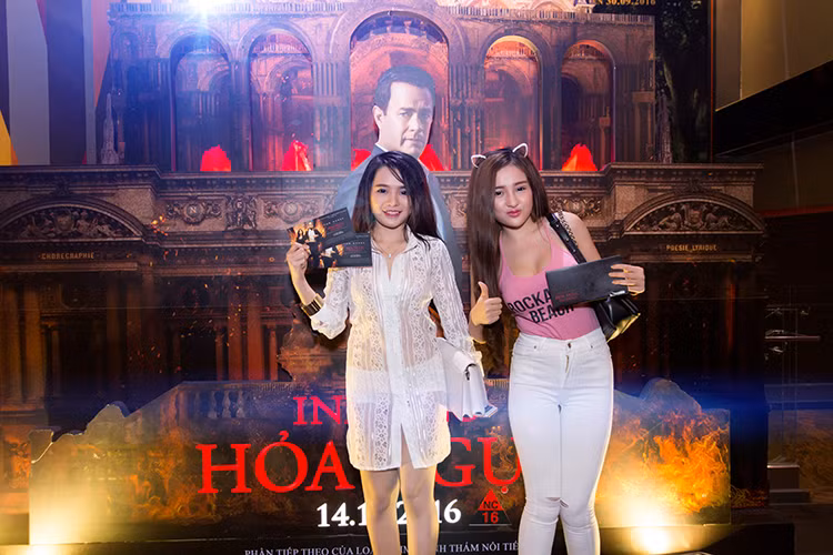 Bộ phim “Hỏa ngục” sẽ chính thức khởi chiếu tại Việt Nam từ ngày 14/10/2016.