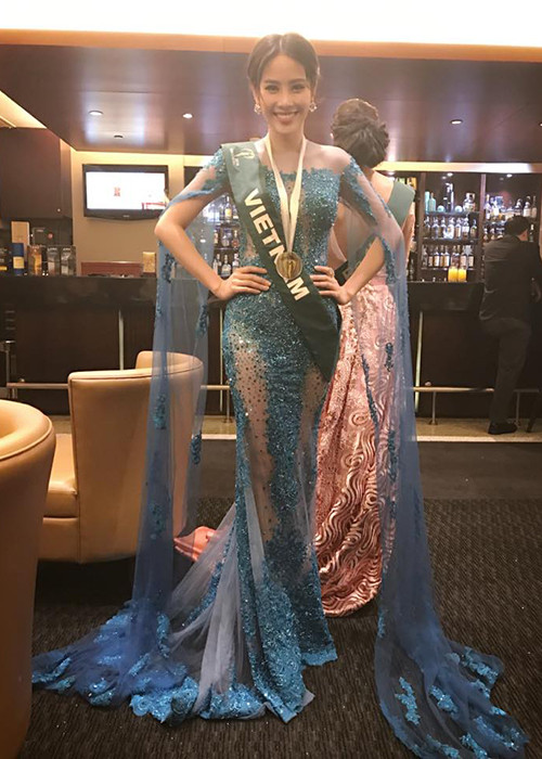 Không ngủ quên trong chiến thắng, Nam Em hứa sẽ cố gắng nhiều hơn nữa để mang vinh quang về cho đất nước. (Ảnh: Facebook nhân vật) 